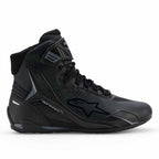 Alpinestars Faster-4 DRYSTAR WP Motorcycle Riding Shoes (Black/Cool Grey)