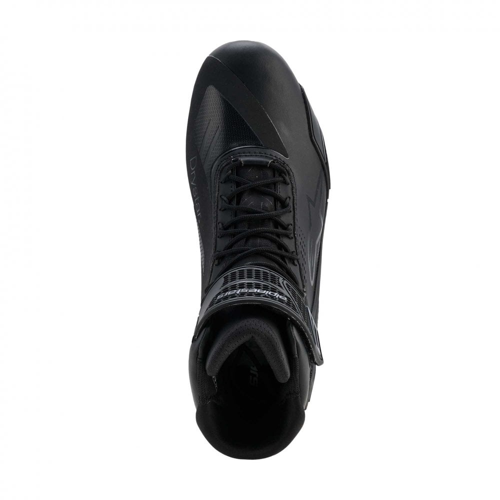 Alpinestars Faster-4 DRYSTAR WP Motorcycle Riding Shoes (Black/Cool Grey)