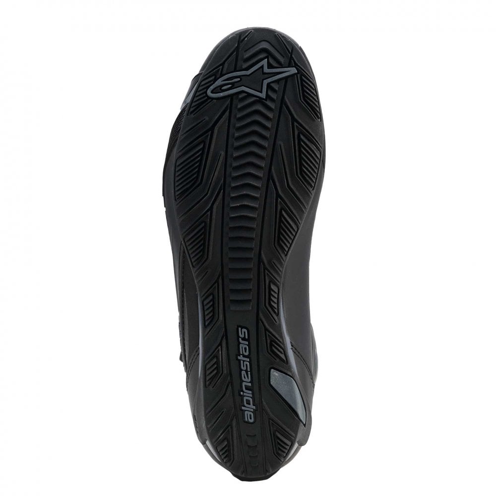 Alpinestars Faster-4 DRYSTAR WP Motorcycle Riding Shoes (Black/Cool Grey)