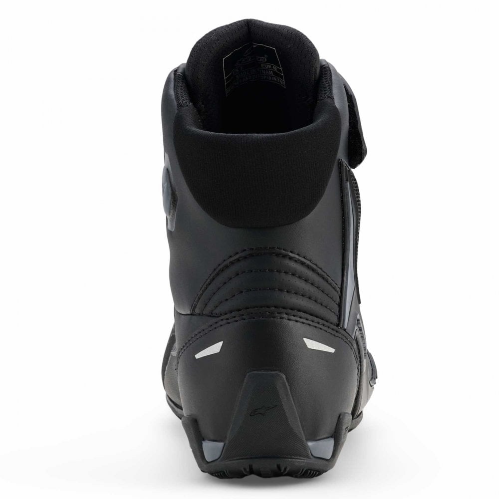 Alpinestars Faster-4 DRYSTAR WP Motorcycle Riding Shoes (Black/Cool Grey)