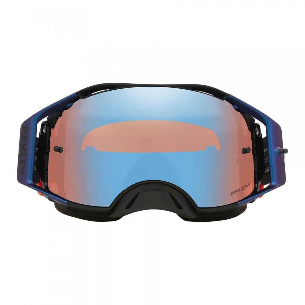 Oakley Airbrake Goggles - STRIKE (Grey) PRIZM Sapphire Lens