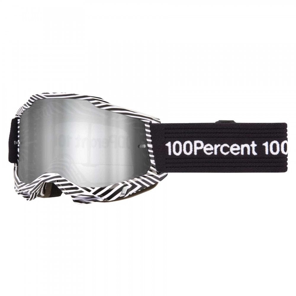 100% MX | MTB Goggles - Accuri-2 (SAMBA) Silver Iridium Lens