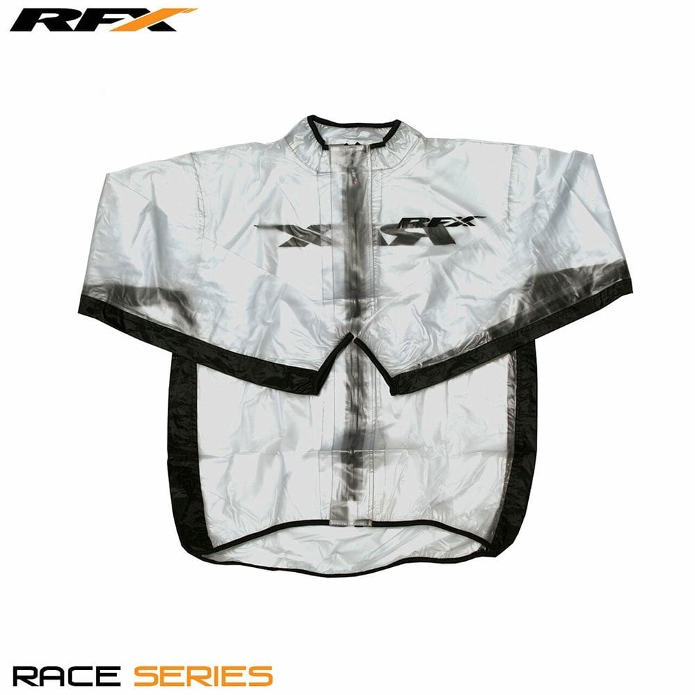 RFX Youth Rain MX | Enduro Jacket (Clear/Black)