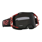 Oakley Airbrake Goggles (Red Eddie) Dark Grey Lens