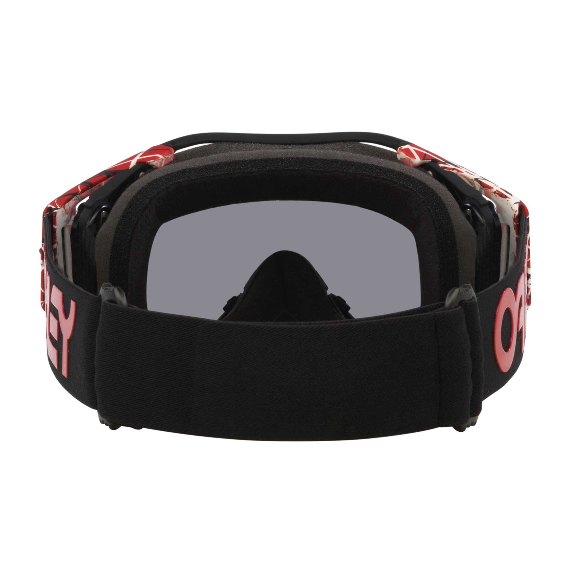 Oakley Airbrake Goggles (Red Eddie) Dark Grey Lens
