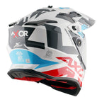 Axor (2026) Helmet - X-Cross Adventure - Gloss White/Red