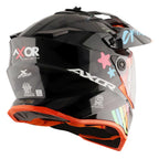 Axor (2026) Helmet - X-Cross Adventure - Gloss Black/Grey
