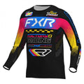 FXR (MX26) Jersey - PODIUM Gladiator (Black/Blue/Razz)