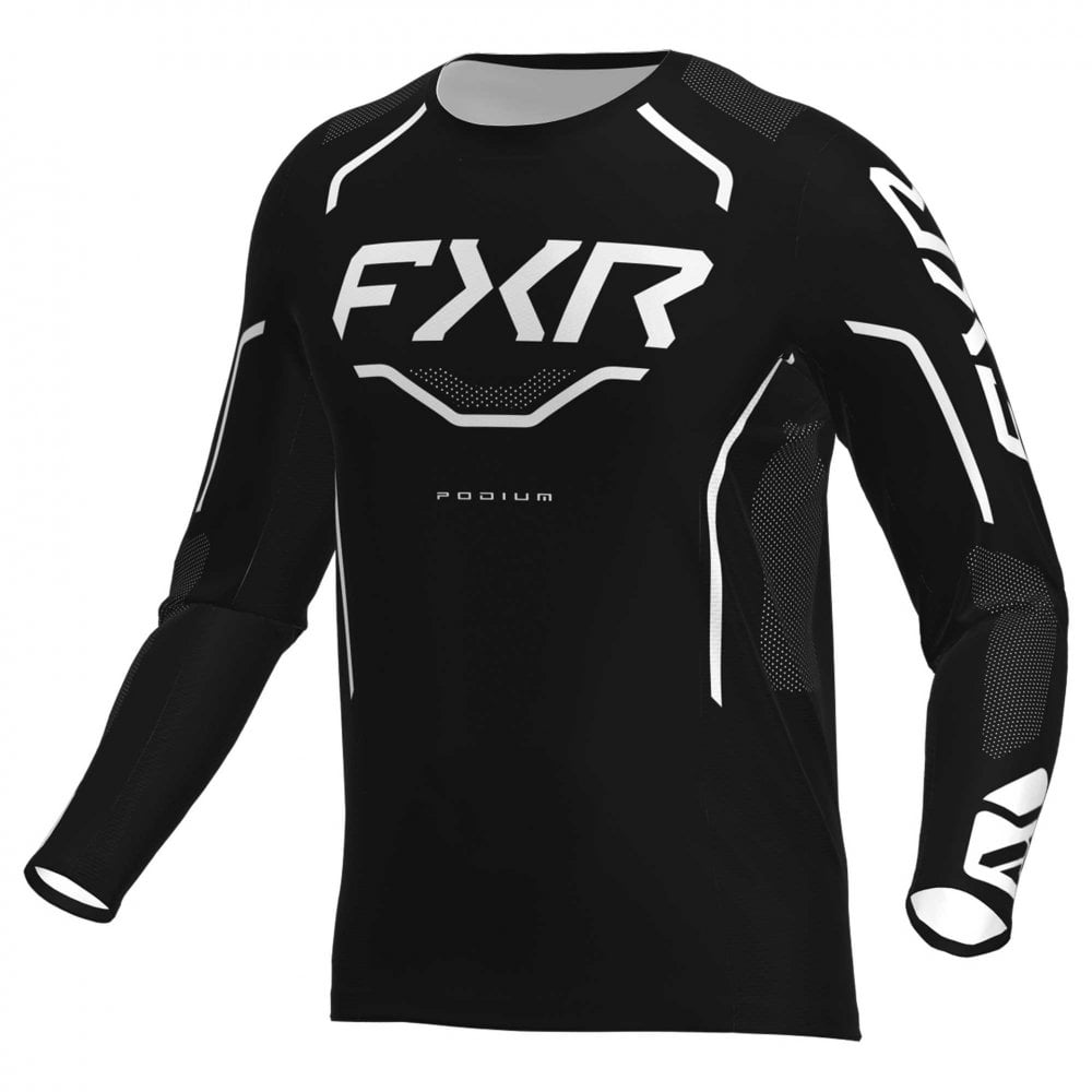 FXR (MX26) Jersey - PODIUM Relay (Black/White)