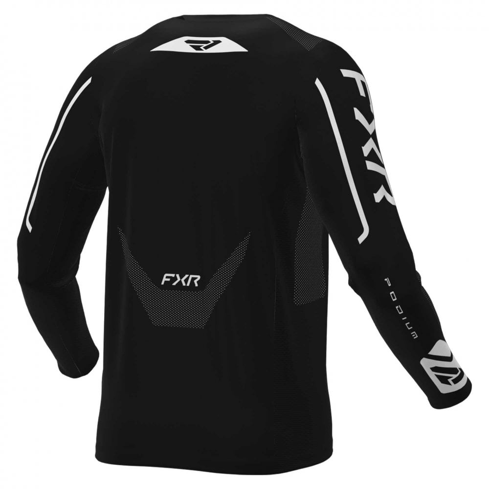 FXR (MX26) Jersey - PODIUM Relay (Black/White)