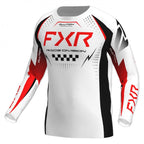 FXR (MX26) Jersey - CLUTCH PRO (White/Red/Black)