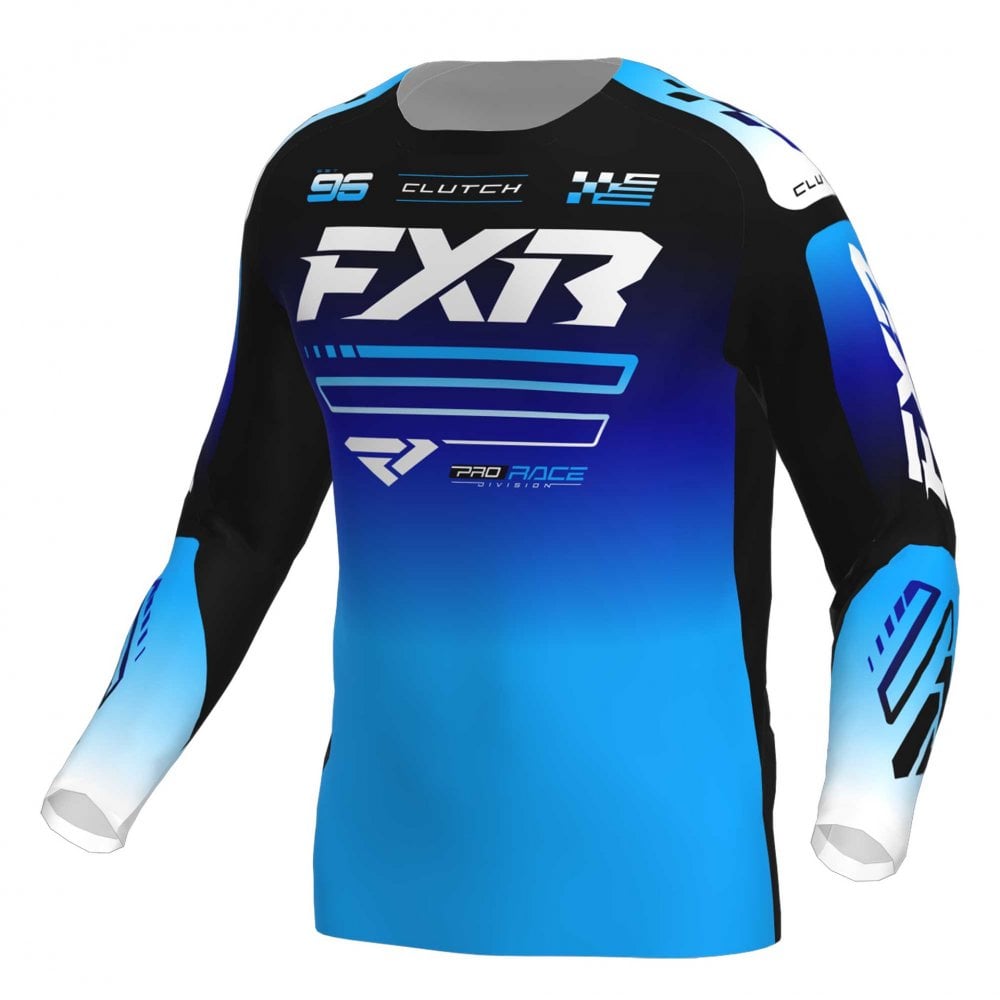FXR (MX26) Jersey - CLUTCH (Blue/Black/White)