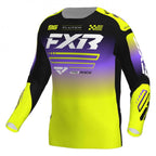 FXR (MX26) Jersey - CLUTCH (Hi Vis/Black/Purple)