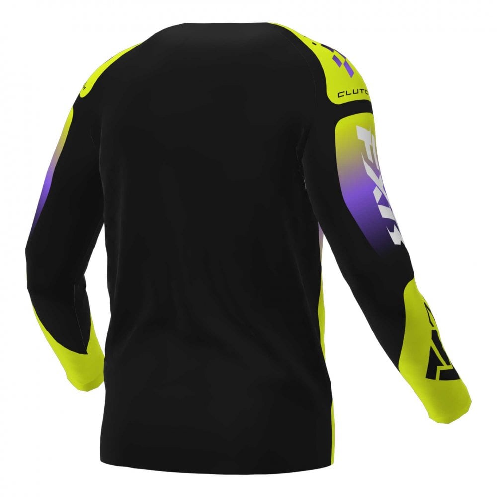 FXR (MX26) Jersey - CLUTCH (Hi Vis/Black/Purple)