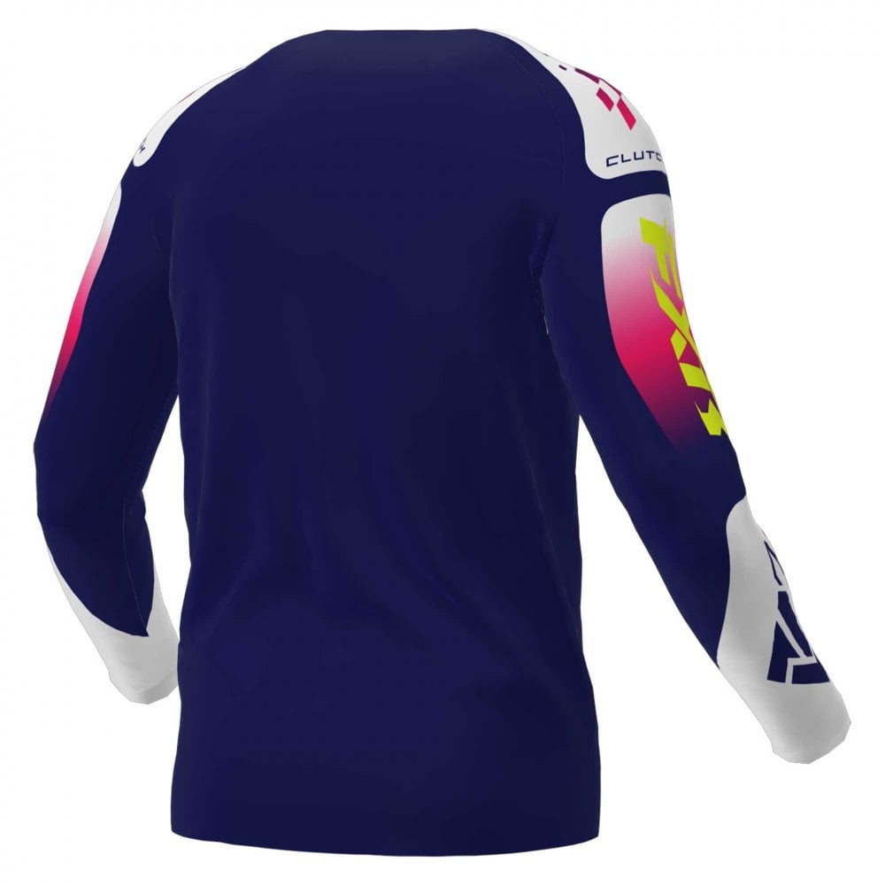 FXR (MX26) Jersey - CLUTCH (Navy/Razz/White)