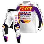FXR (MX26) MX Jersey & Pant Kit Deal - PODIUM Gladiator (White/Purple/Red)