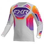 FXR (MX26) MX Jersey & Pant Kit Deal - PODIUM Relay (Grey/Purple/Tangerine)