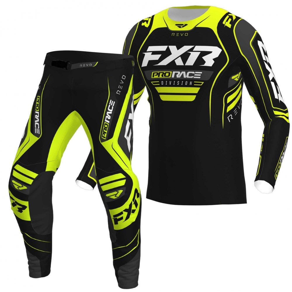FXR (MX26) Youth MX Jersey & Pant Kit Deal - REVO (Toxic)