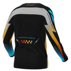FXR (MX26) Youth Jersey - CLUTCH (Grey/Sky/Orange)