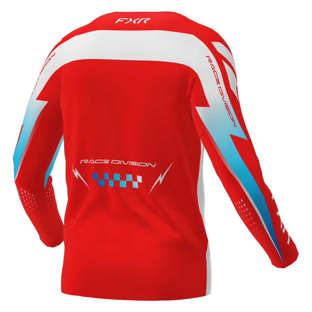 FXR (MX26) Youth Jersey - CLUTCH (Red/Blue/White)
