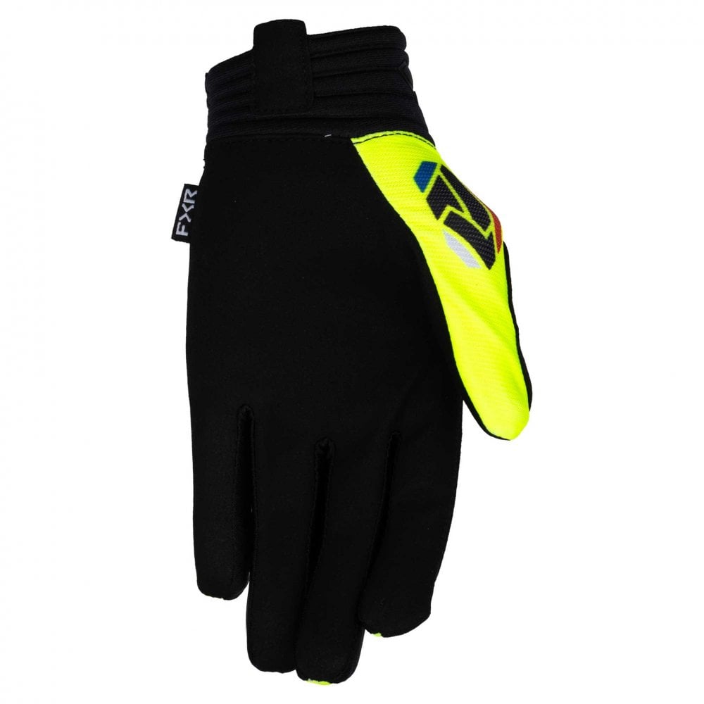 FXR (MX26) Gloves - APEX (Hi Vis Yellow/Black)