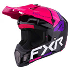 FXR (MX26) Helmet - Clutch - COMP (Black/Razz)