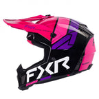 FXR (MX26) Helmet - Clutch - COMP (Black/Razz)