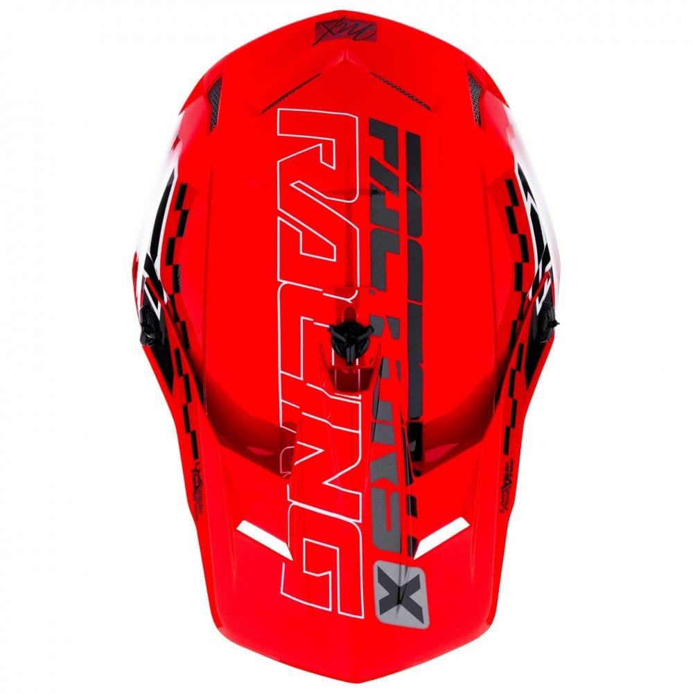 FXR (MX26) Youth Helmet - Clutch (Red)
