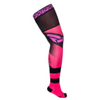 FXR (MX26) Socks - KNEE BRACE (Razz/Black)
