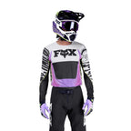 FOX (Limited Edition) Jersey & Pant Kit Deal - FLEXAIR - PHANTOM (Black/White/Purple)