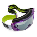 FOX Racing MX | MTB Goggles - VUE PHANTOM Limited Edition (Purple/Yellow/White) Vivid Mirror Chrome Lens