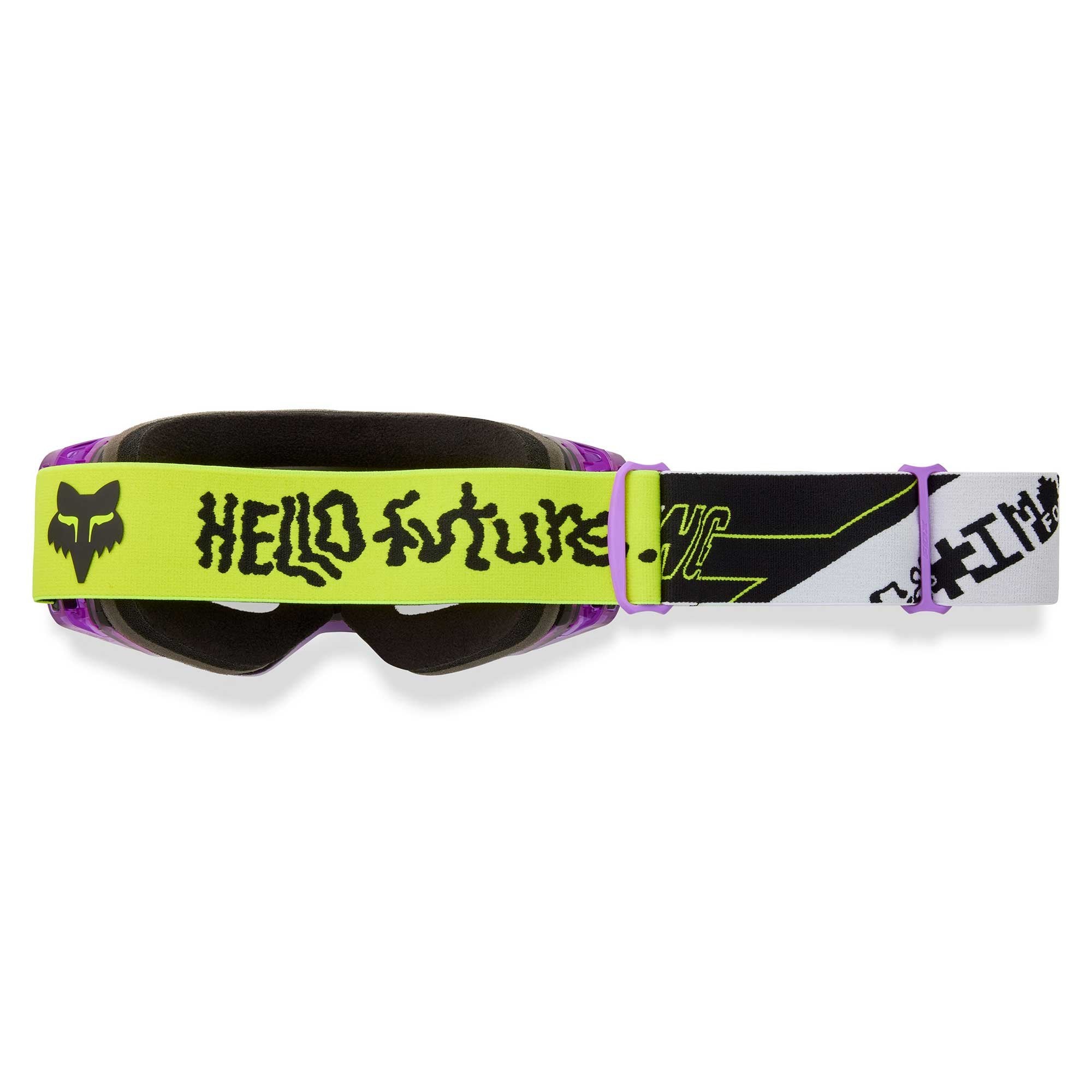 FOX Racing MX | MTB Goggles - VUE PHANTOM Limited Edition (Purple/Yellow/White) Vivid Mirror Chrome Lens