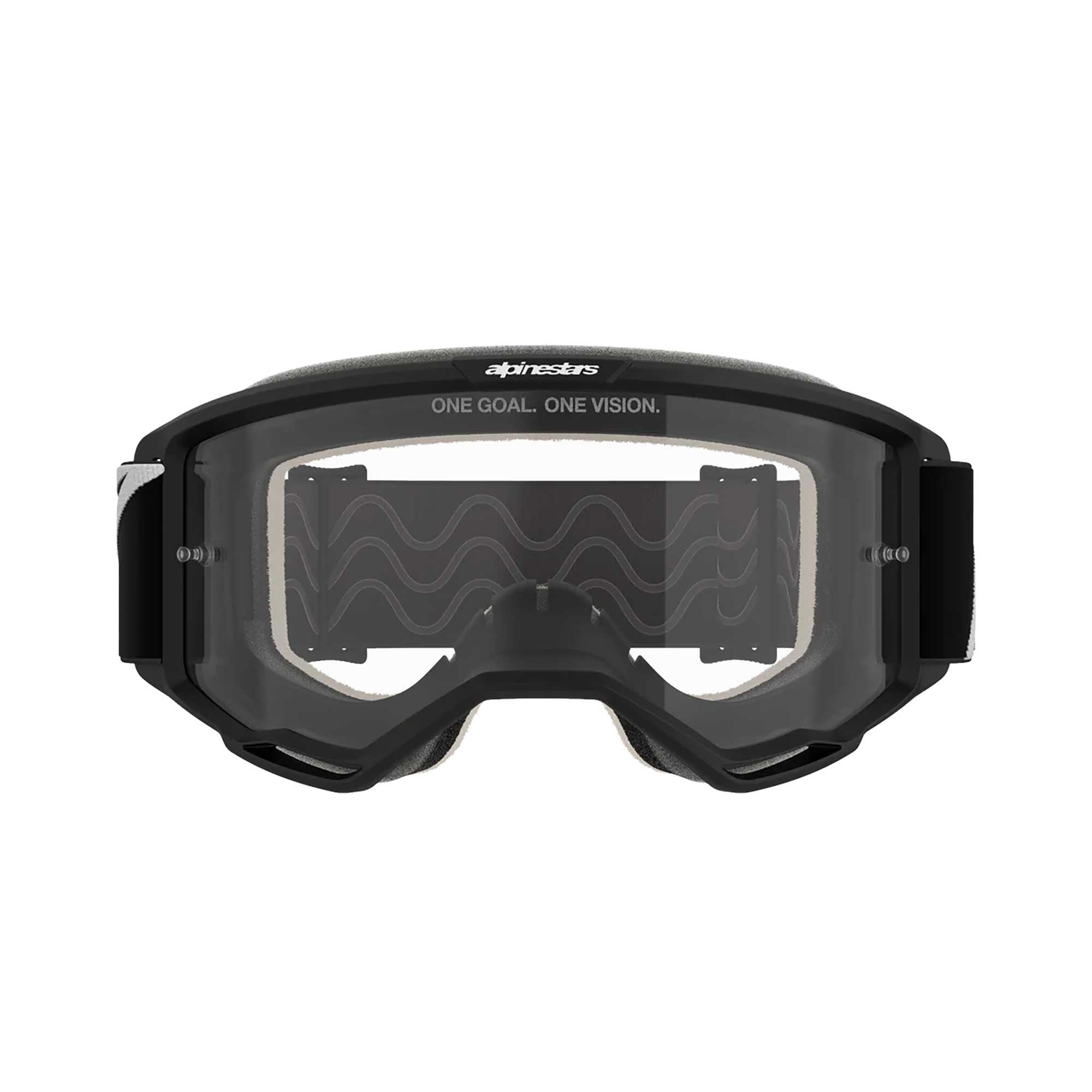 Alpinestars MX | MTB Vision 5 Goggles CORP (Black) Clear Lens