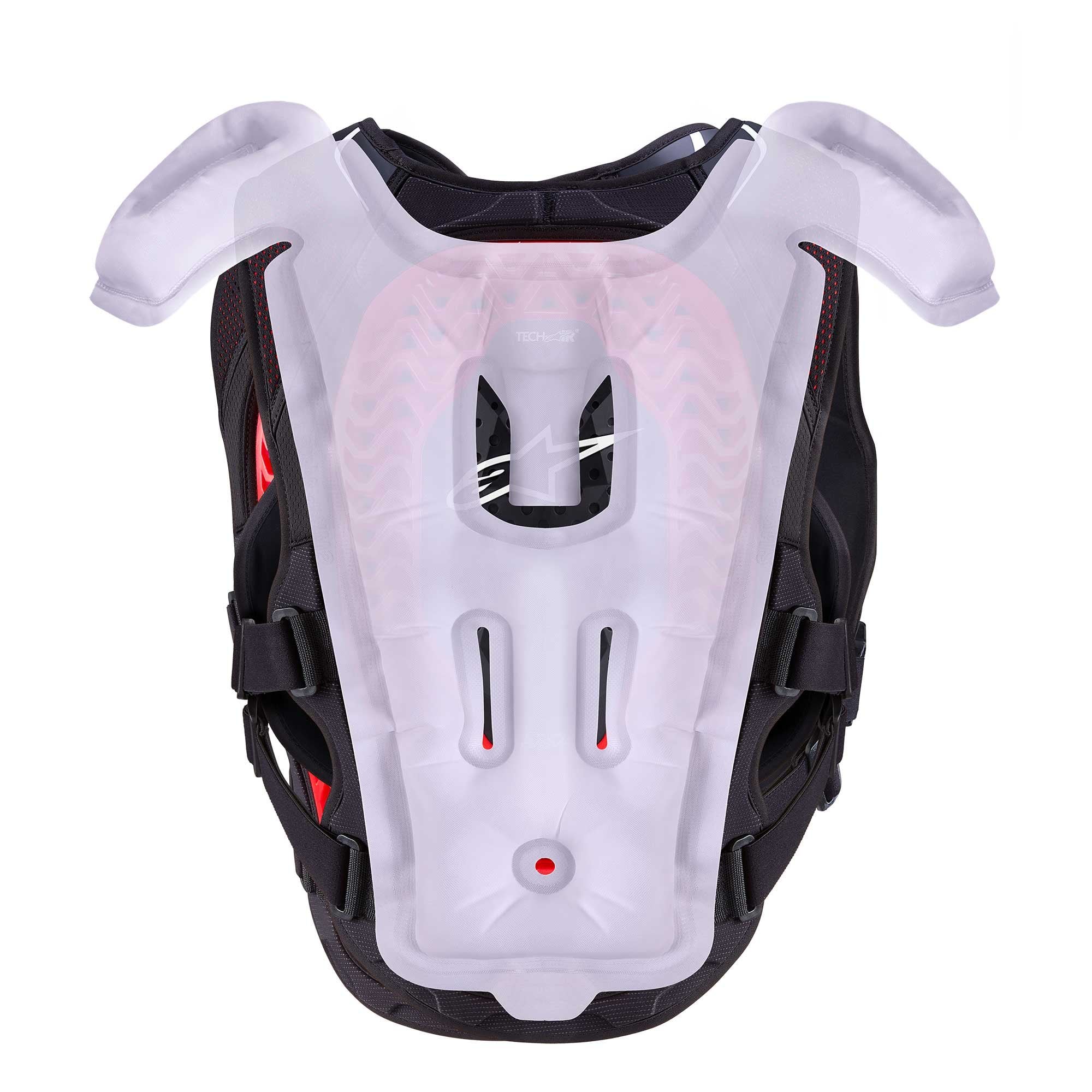 Alpinestars (Air Bag) System - Tech-Air MX Chest & Back Armour (White)