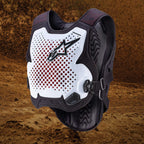 Alpinestars (Air Bag) System - Tech-Air MX Chest & Back Armour (White)
