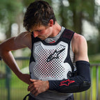 Alpinestars (Air Bag) System - Tech-Air MX Chest & Back Armour (White)