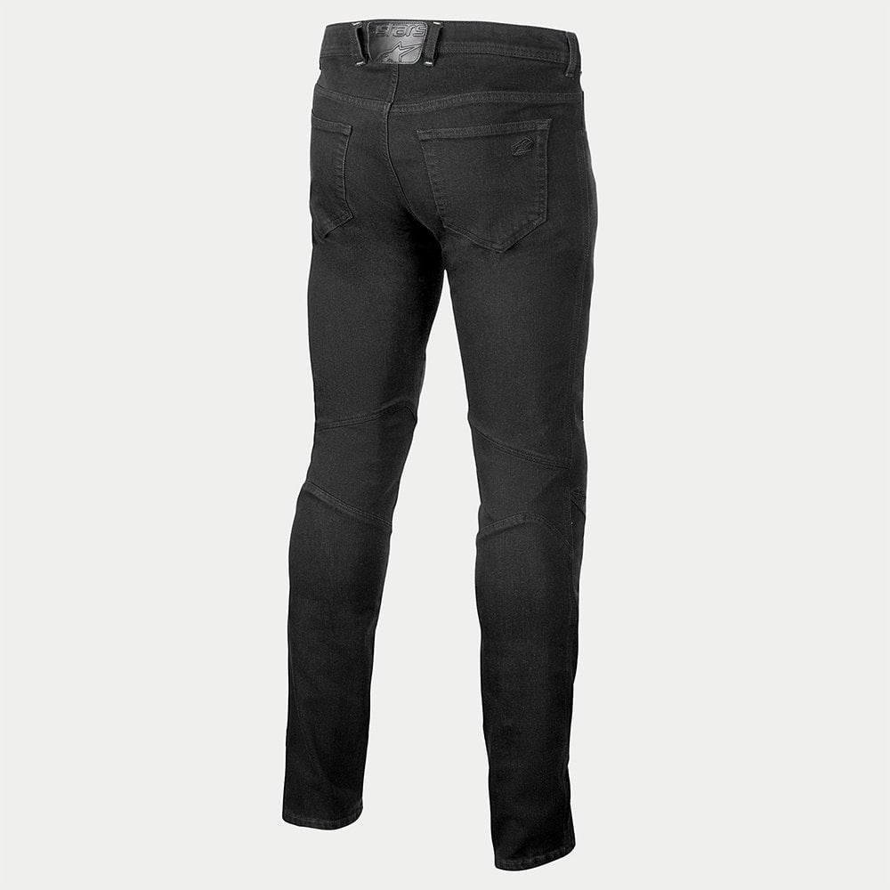 Alpinestars Radium V2 Motorcycle Denim Jeans (Black Rinse)