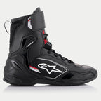 Alpinestars SuperFaster Motorcycle Riding Shoes (Black/Grey/Bright Red)