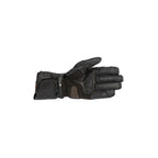 Alpinestars SP-8 HDRY Motorcycle Sports Leather WP Gloves (Black/Black)