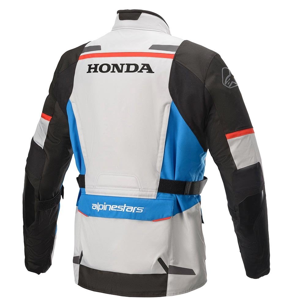 Alpinestars (SALE) Honda Jacket, Textile - Andes V3 - (Ice Grey Blue/Bright Red)