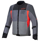 Alpinestars ST-2 AIR Motorcycle Touring Vented Jacket (Deep Grey/Dark Grey/Bright Red)