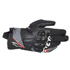 Alpinestars Corozal V3 Drystar WP Motorcycle Short Gloves (Black/Deep Gray/Red Fluo)