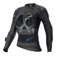 Alpinestars Women's Bionic Action V2 Motocross Armoured Protection Jacket (Black/Cyan)