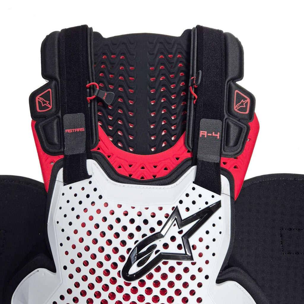 Alpinestars (Spares) Armour - Nucleon A-4 Plasma Roost Coverage Extension Kit (Red)