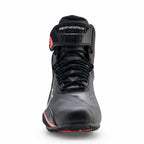 Alpinestars Women's Faster-4 DRYSTAR WP Motorcycle Riding Shoes (Black/Grey/Coral Fluo)