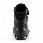 Alpinestars Women's Faster-4 DRYSTAR WP Motorcycle Riding Shoes (Black/Grey/Coral Fluo)