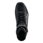 Alpinestars Women's Faster-4 DRYSTAR WP Motorcycle Riding Shoes (Black/Grey/Coral Fluo)