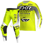 FXR (MX26) MX Jersey & Pant Kit Deal - PODIUM Gladiator (Hi Vis/Black/Grey)