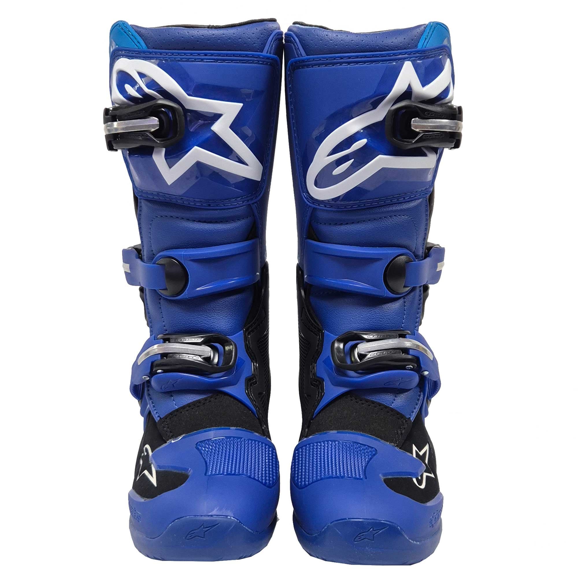 Alpinestars Youth MX Boots - Tech 7S Yamaha (Blue/Black/White)