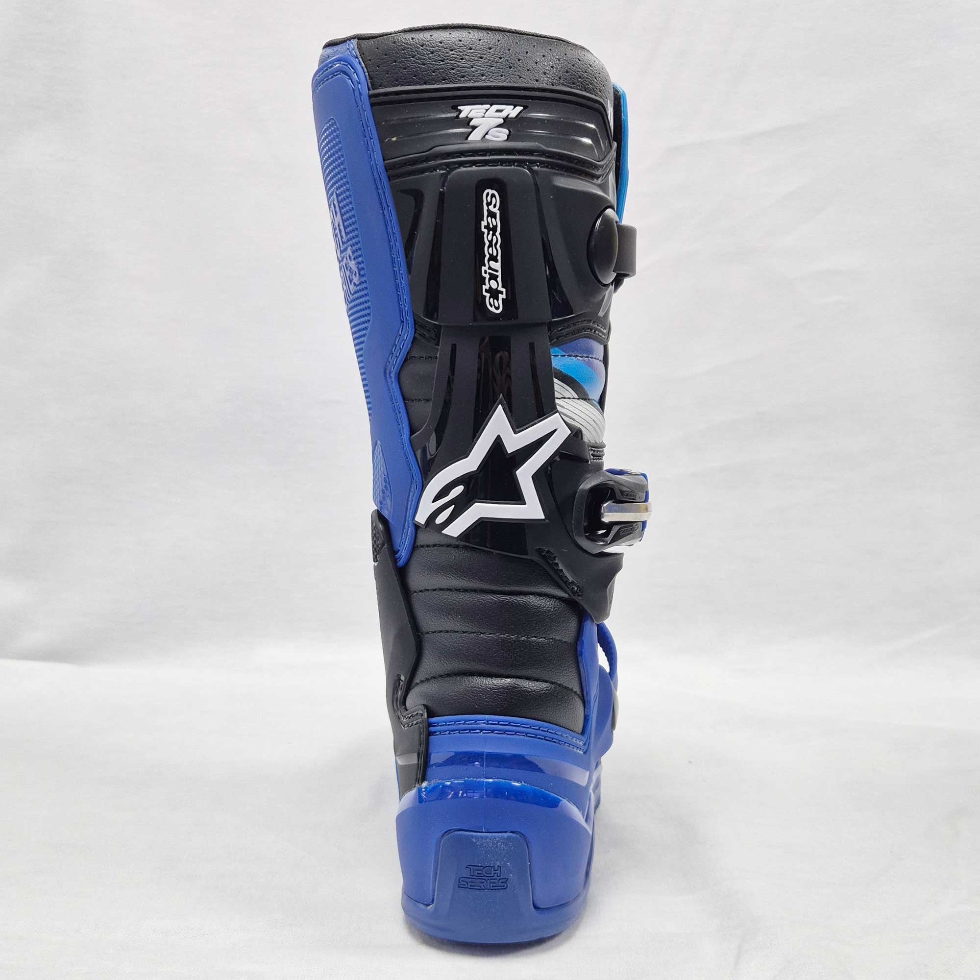Alpinestars Youth MX Boots - Tech 7S Yamaha (Blue/Black/White)